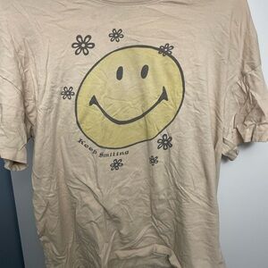 American Eagle Outfitters Tan T-Shirt